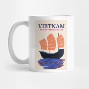 vietnam travel poster Mug